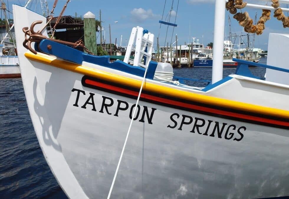 Tripps Now highlights Tarpon Springs, Florida, for its Gulf Coast setting, waterfront heritage, Greek culture, and sponge-diving history.